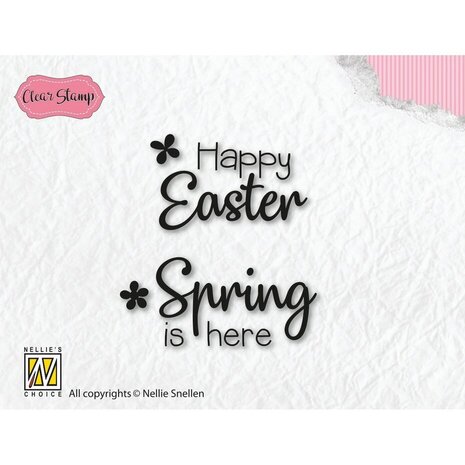 Nellie Snellen Clear Stamp Easter and Spring (NSCS003)