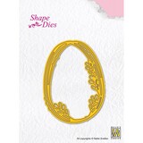 Nellie Snellen Shape Dies Frame Eggshape (SD302)