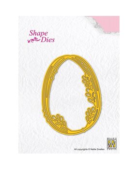 Nellie Snellen Shape Dies Frame Eggshape (SD302) Nellie Snellen Shape Dies Frame Eggshape (SD302)