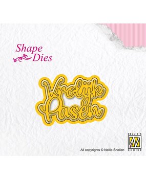 Nellie Snellen Shape Dies Vrolijk Pasen (SD309) Nellie Snellen Shape Dies Vrolijk Pasen (SD309)