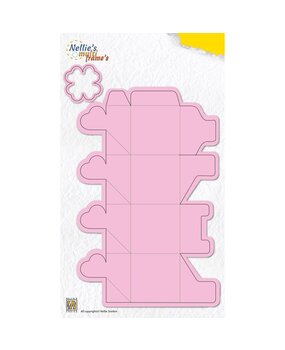 Nellie Snellen Multi Frame Dies Wrapping Box Clover (MFD160)* Nellie Snellen Multi Frame Dies Wrapping Box Clover (MFD160)*