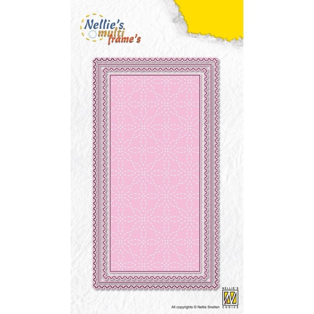 Nellie Snellen Multi Frame Dies Mini Slimline Clover (MFD162) Nellie Snellen Multi Frame Dies Mini Slimline Clover (MFD162)