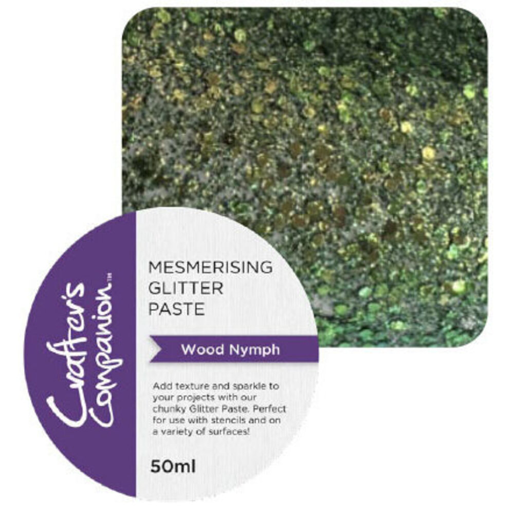 Crafter's Companion Mesmerising Glitter Paste Wood Nymph (CC-MME-CHGLP-WONY)