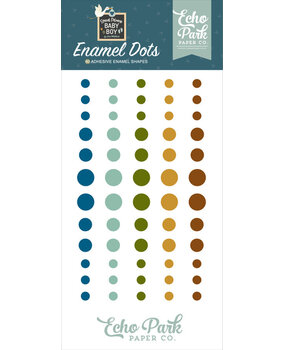 Echo Park Special Delivery Baby Boy Enamel Dots (SDB353028) Echo Park Special Delivery Baby Boy Enamel Dots (SDB353028)