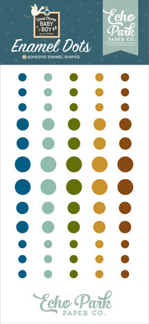 Echo Park Special Delivery Baby Boy Enamel Dots (SDB353028) Echo Park Special Delivery Baby Boy Enamel Dots (SDB353028)