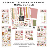 Echo Park Special Delivery Baby Girl 12x12 Inch Mega Bundle (SDG354050)