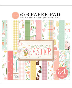 Carta Bella Here Comes Easter 6x6 Inch Paper Pad (CBHCE351023) Carta Bella Here Comes Easter 6x6 Inch Paper Pad (CBHCE351023)
