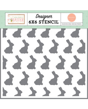 Carta Bella Here Comes Easter Bunny Love Stencil (CBHCE351035) Carta Bella Here Comes Easter Bunny Love Stencil (CBHCE351035)