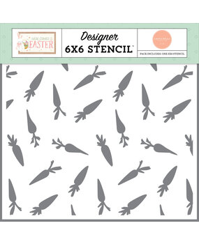 Carta Bella Here Comes Easter Bunny Treats Stencil (CBHCE351036)