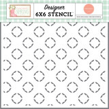 Carta Bella Here Comes Spring Geometric Beauty Stencil (CBHCS352035)