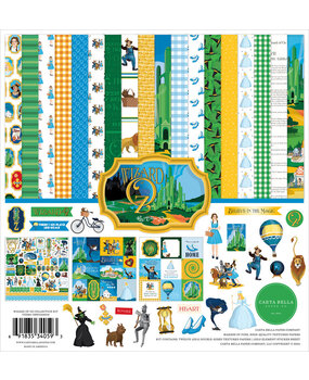 Carta Bella Wizard Of Oz 12x12 Inch Collection Kit (CBWO356016) Carta Bella Wizard Of Oz 12x12 Inch Collection Kit (CBWO356016)
