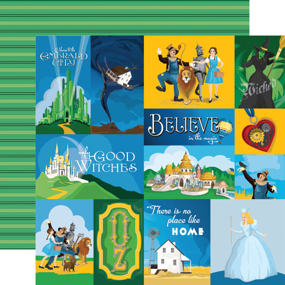 Carta Bella Wizard Of Oz 12x12 Inch Collection Kit (CBWO356016) Carta Bella Wizard Of Oz 12x12 Inch Collection Kit (CBWO356016)