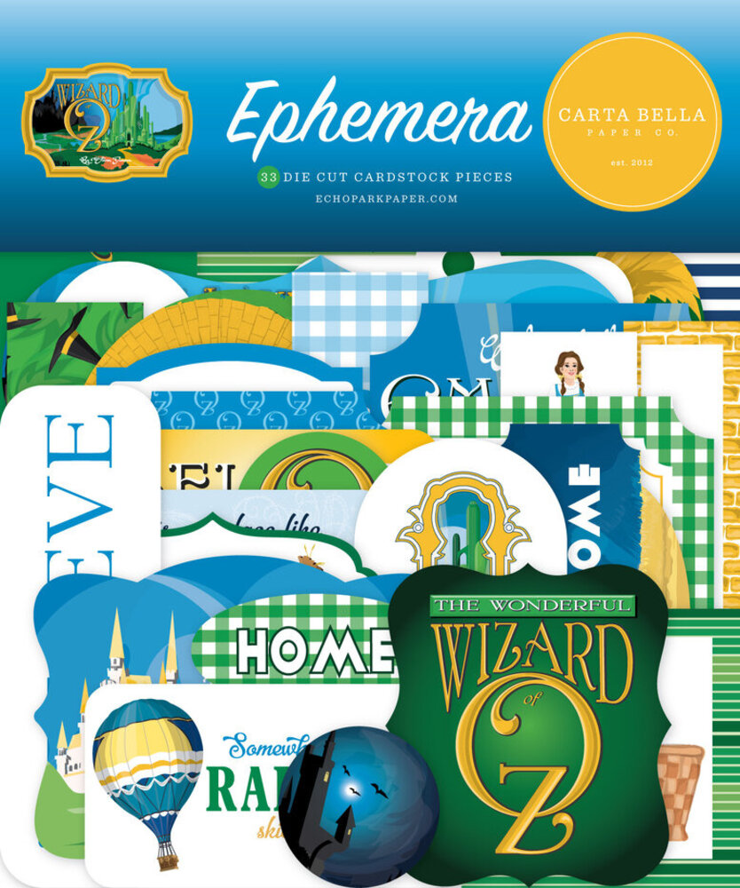 Carta Bella Wizard Of Oz Ephemera (CBWO356024)