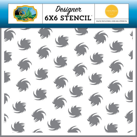Carta Bella Wizard Of Oz Twister Stencil (CBWO356034) Carta Bella Wizard Of Oz Twister Stencil (CBWO356034)