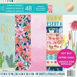 Craft Smith Santa Fe Garden 12x12 Inch Paper Pad (MPP0314)