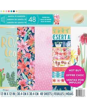 Craft Smith Santa Fe Garden 12x12 Inch Paper Pad (MPP0314)