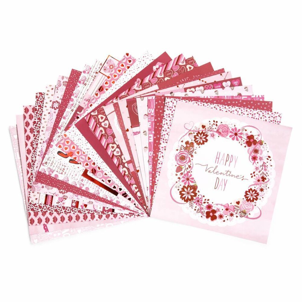 Craft Smith Love & Devotion 12x12 Inch Paper Pad (MPP0421) Craft Smith Love & Devotion 12x12 Inch Paper Pad (MPP0421)