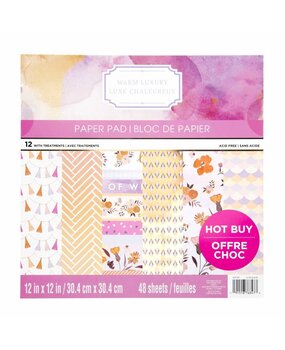 Craft Smith Warm Luxury 12x12 Inch Paper Pad (MPP0424)