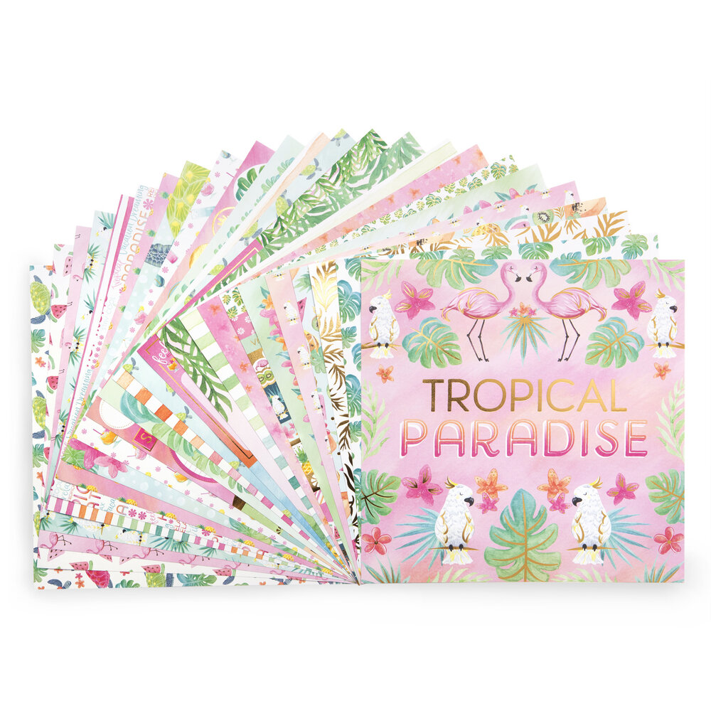 Craft Smith Hot Tropic 12x12 Inch Paper Pad (MPP0441) Craft Smith Hot Tropic 12x12 Inch Paper Pad (MPP0441)