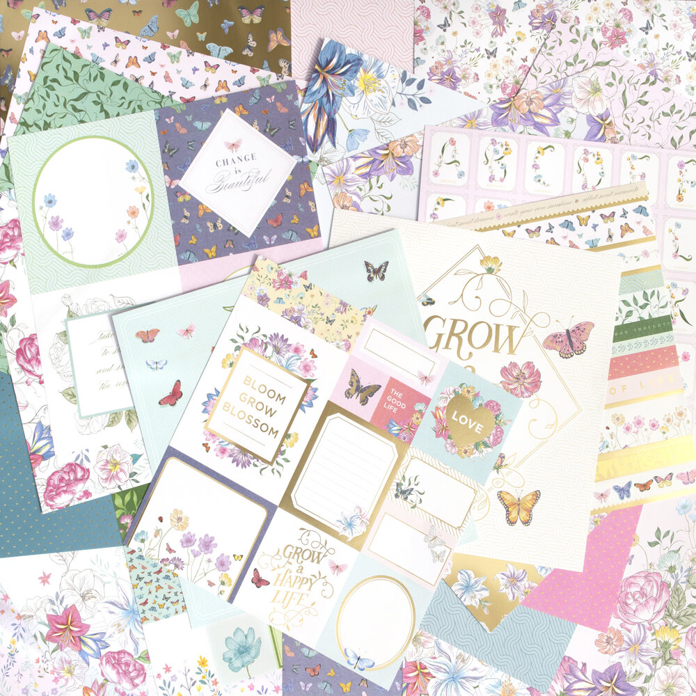 Craft Smith Garden Dreams 12x12 Inch Paper Pads (MPP0442)