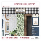 Craft Smith Farmhouse 12x12 Inch Paper Pad (MSE4315)