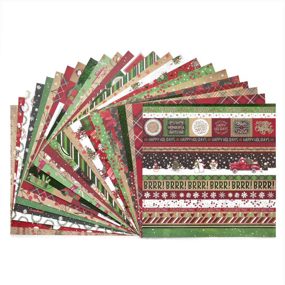 Craft Smith Say Freeze 12x12 Inch Paper Pad (MSE4851) Craft Smith Say Freeze 12x12 Inch Paper Pad (MSE4851)