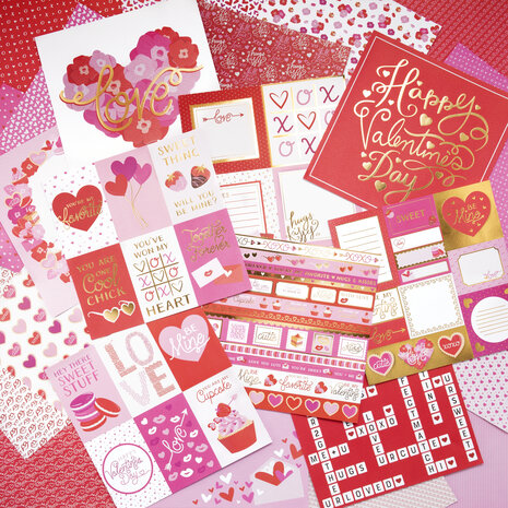 Craft Smith Be My Valentine 12x12 Inch Paper Pad (MSE5200)