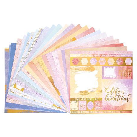 Craft Smith Ethereal Gradients 12x12 Inch Paper Pad (MSE5207) Craft Smith Ethereal Gradients 12x12 Inch Paper Pad (MSE5207)