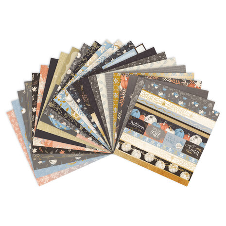 Craft Smith Pumpkin Vines 12x12 Inch Paper Pad (MSE6147) Craft Smith Pumpkin Vines 12x12 Inch Paper Pad (MSE6147)