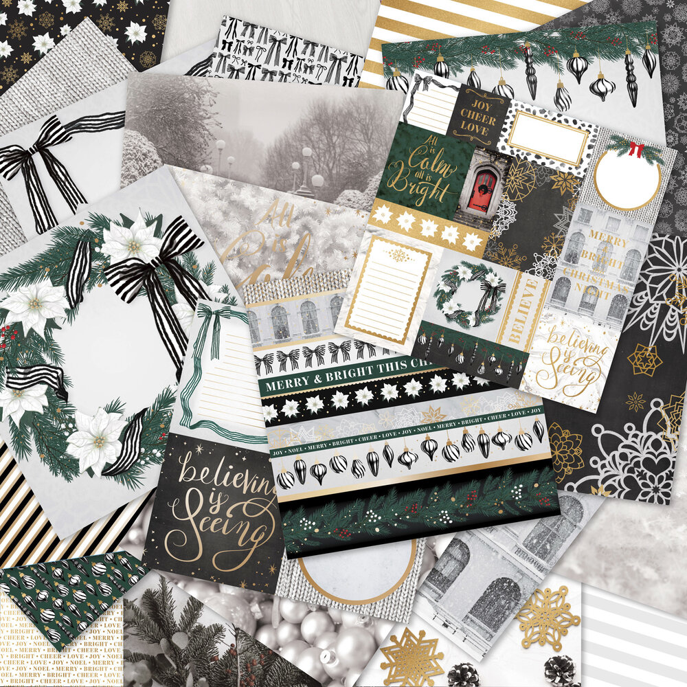 Craft Smith Bright Night 12x12 Inch Paper Pad (MSE6459) Craft Smith Bright Night 12x12 Inch Paper Pad (MSE6459)