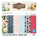 Craft Smith Countryside Campagne 12x12 Inch Paper Pad (MSE7834)