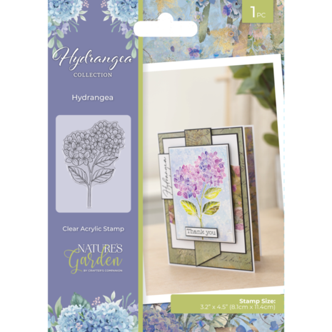 Crafter's Companion Hydrangea Clear Stamp Hydrangea (NG-HY-CA-ST-HYD) Crafter's Companion Hydrangea Clear Stamp Hydrangea (NG-HY-CA-ST-HYD)