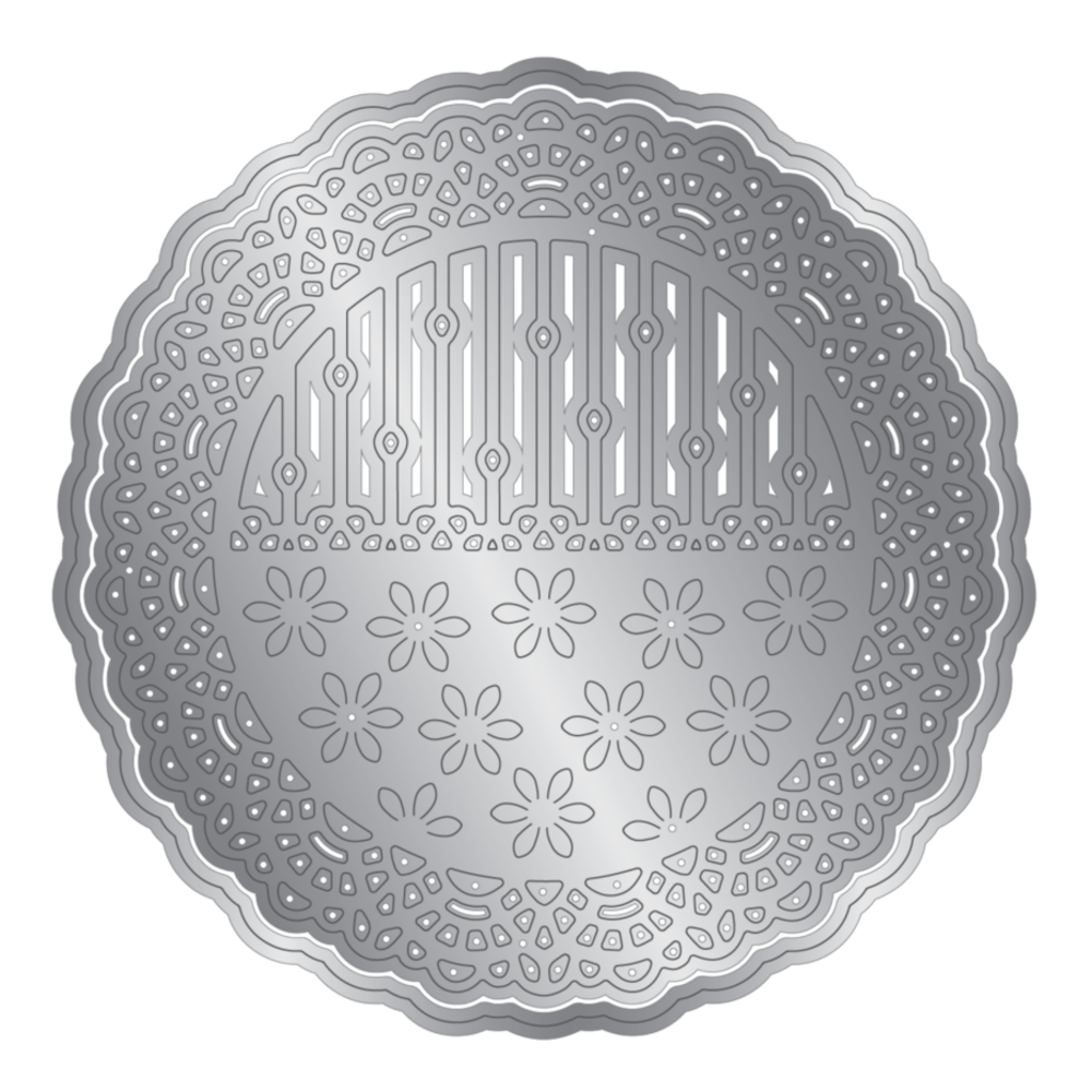 Crafter's Companion Hydrangea Ditsy Floral Doily Die (NG-HY-MD-DFD) Crafter's Companion Hydrangea Ditsy Floral Doily Die (NG-HY-MD-DFD)