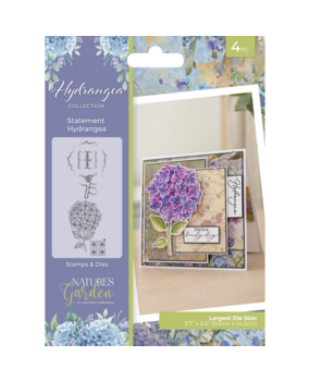 Crafter's Companion Hydrangea Stamp & Die Statement Hydrangea (NG-HY-STD-STH) Crafter's Companion Hydrangea Stamp & Die Statement Hydrangea (NG-HY-STD-STH)