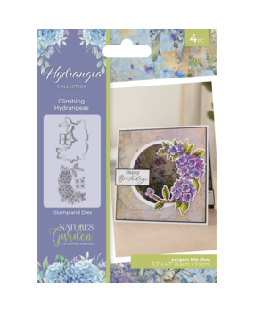 Crafter's Companion Hydrangea Stamp & Die Climbing Hydrangea (NG-HY-STD-CLH) Crafter's Companion Hydrangea Stamp & Die Climbing Hydrangea (NG-HY-STD-CLH)