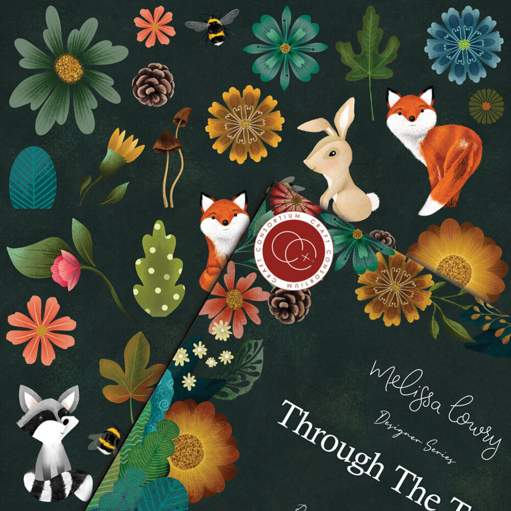 Craft Consortium Through The Trees 6x6 Inch Paper Pad (CCDPAD001B) Craft Consortium Through The Trees 6x6 Inch Paper Pad (CCDPAD001B)