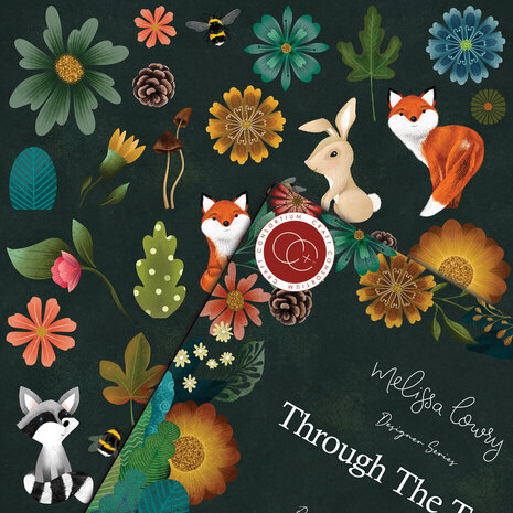 Craft Consortium Through The Trees 6x6 Inch Paper Pad (CCDPAD001B) Craft Consortium Through The Trees 6x6 Inch Paper Pad (CCDPAD001B)