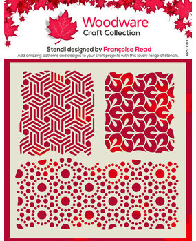 Woodware Kasbah 6x6 Inch Stencil (FRST083) Woodware Kasbah 6x6 Inch Stencil (FRST083)