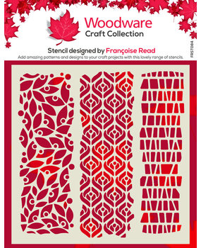 Woodware Mezzo 6x6 Inch Stencil (FRST084)