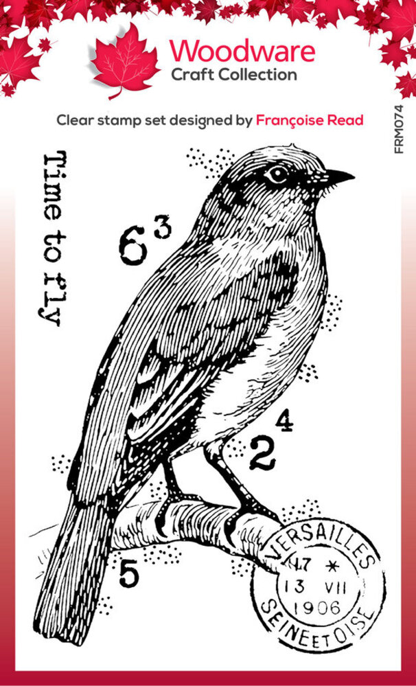 Woodware Bluebird Clear Stamps (FRM074) Woodware Bluebird Clear Stamps (FRM074)