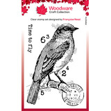 Woodware Bluebird Clear Stamps (FRM074)