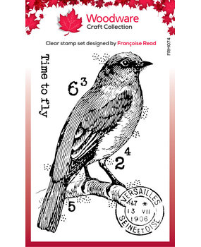Woodware Bluebird Clear Stamps (FRM074) Woodware Bluebird Clear Stamps (FRM074)