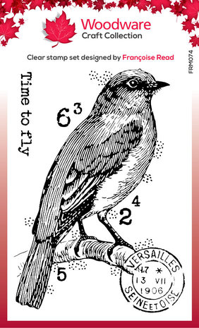 Woodware Bluebird Clear Stamps (FRM074) Woodware Bluebird Clear Stamps (FRM074)