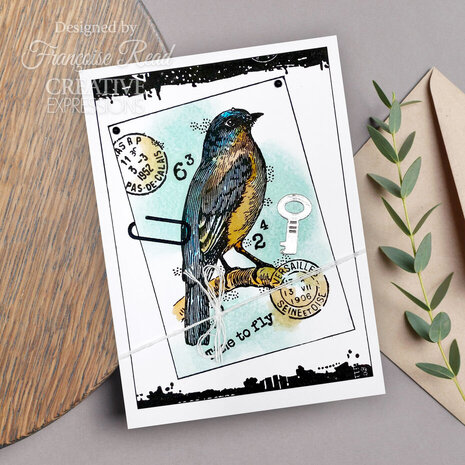 Woodware Bluebird Clear Stamps (FRM074) Woodware Bluebird Clear Stamps (FRM074)
