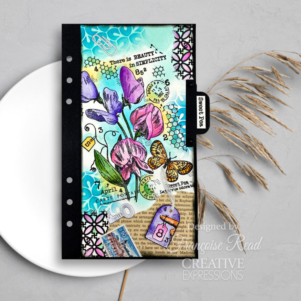 Woodware Sweet Pea Clear Stamps (FRM075) Woodware Sweet Pea Clear Stamps (FRM075)