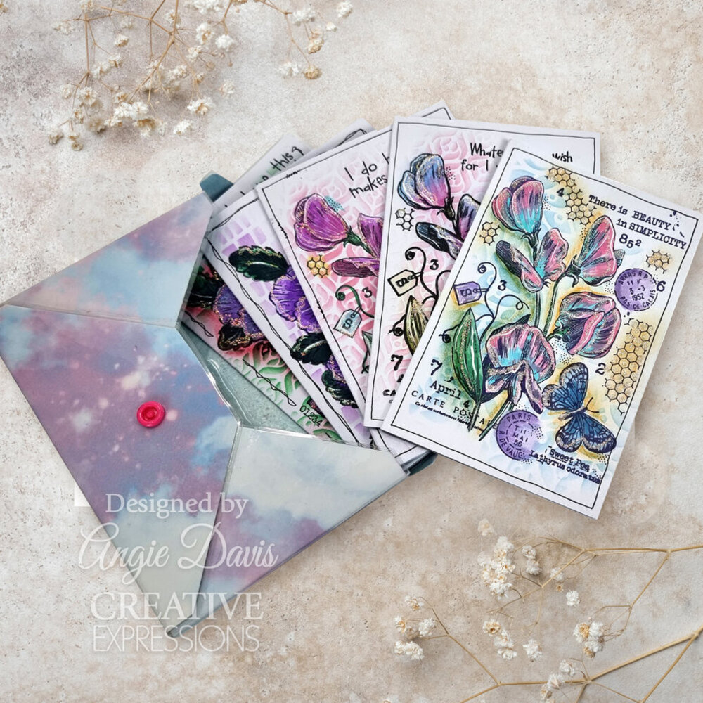 Woodware Mini Violet Clear Stamps (FRM076) Woodware Mini Violet Clear Stamps (FRM076)