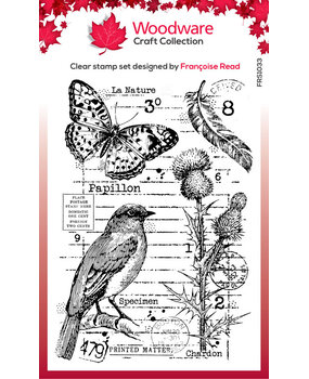 Woodware Nature Page Clear Stamps (FRS1033)