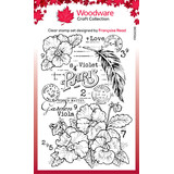 Woodware Viola Clear Stamps (FRS1036)