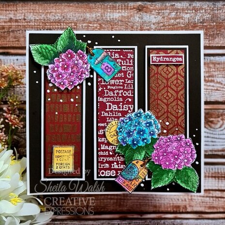 Woodware Flower Names Clear Stamps (FRS1037)