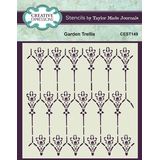 Creative Expressions Garden Trellis 6x6 Inch Stencil (CEST149)